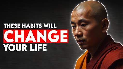 5 Small Habits That Will Change Your Life Forever Buddhism Youtube