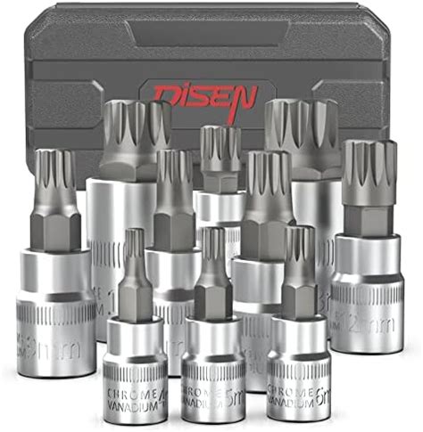 Amazon Capri Tools Xzn Triple Square Spline Bit Socket Set Metric