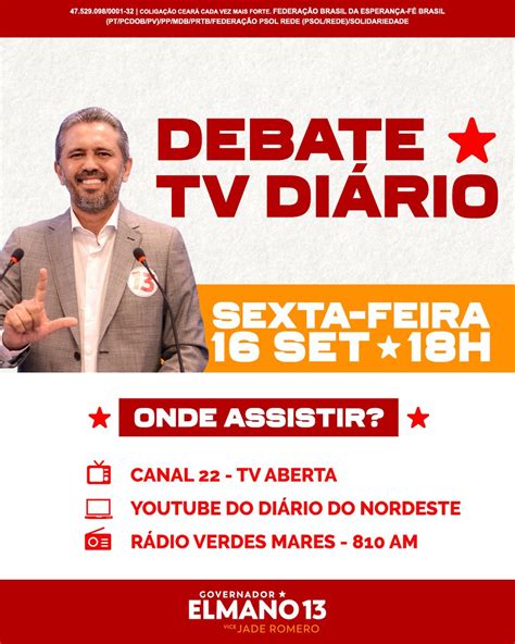 Elmano Freitas Governador 13 🌟 On Twitter Nesta Sexta Feira 16