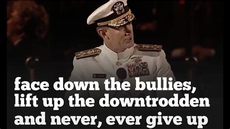 US Navy Admiral William H McRaven S Best Motivational Speeches