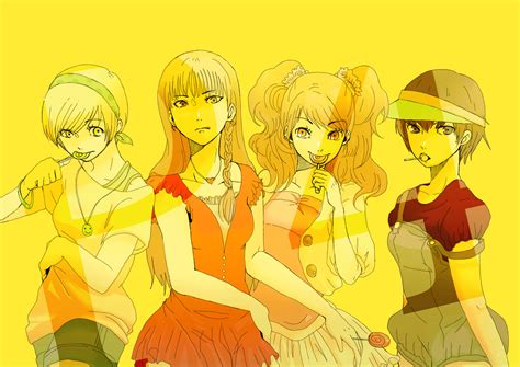 Safebooru Alternate Costume Amagi Yukiko Androgynous Bangs Black Eyes