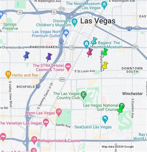 Las Vegas Mapa Mapa