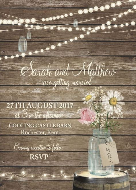 Barn Wedding Invitations