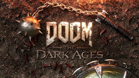 Doom The Dark Ages Logo K B Wallpaper Pc Desktop