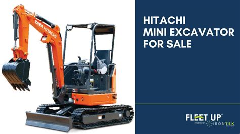 Hitachi Mini Excavator Fleetnow