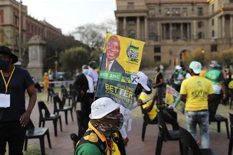 In Pics Anc Supporters Come In Their Numbers As Ramaphosa Delivers