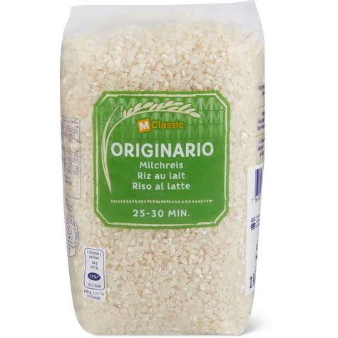 M Classic Originario Riz Au Lait Migros