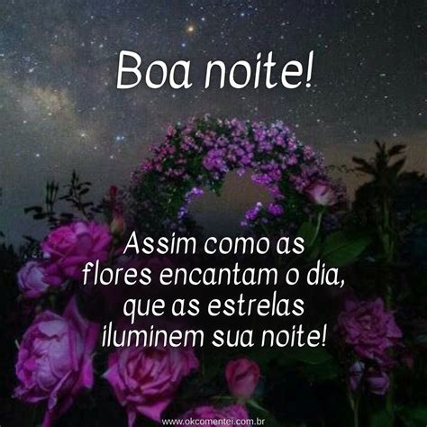 Boa Noite Com Flores E Estrelas - 21 boa noite com flores para WhatsApp: as mais lindas mensagens