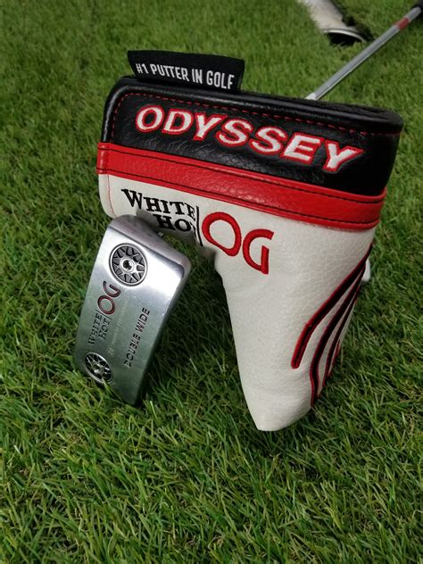 2021 ODYSSEY WHITE HOT OG DOUBLE WIDE PUTTER 34 75 HC VERYGOOD