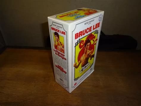 Coffret Vhs Ren Chateau Film Bruce Lee La Fureur Du Dragon Et Le Jeu