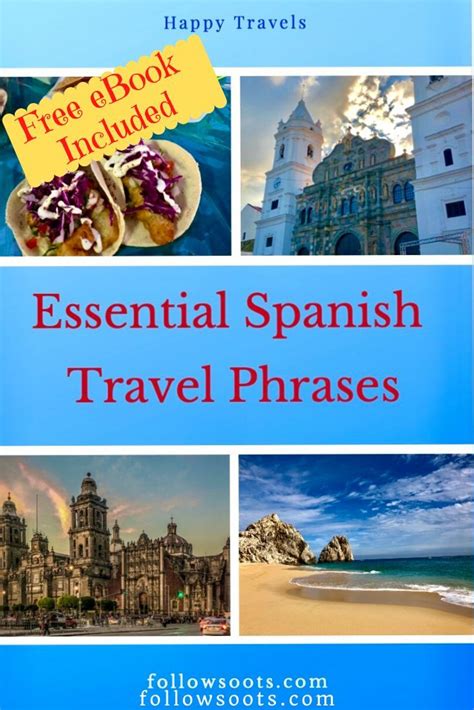 Essential Spanish Travel Phrases | Spanish phrases travel, Travel phrases, Spain travel