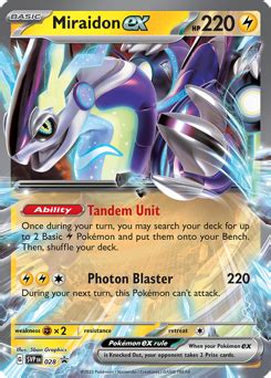 Miraidon Ex Scarlet Violet Black Star Promos Pok Mon Tcg Guru