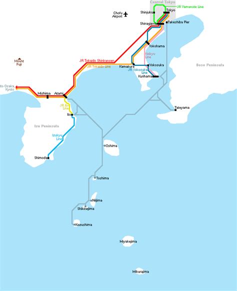 Oshima Island Map