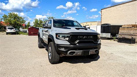 Dodge Ram TRX Full PPF Light Grey - Concept Wraps