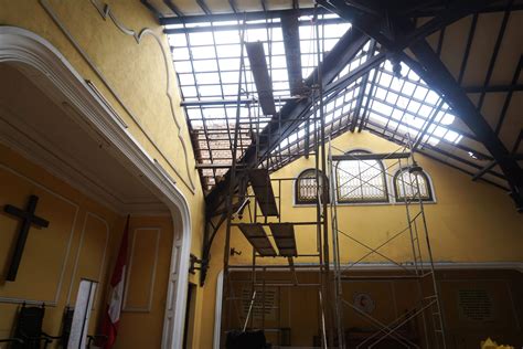 Empezaron obras de refacción en la Primera Iglesia Metodista de Lima