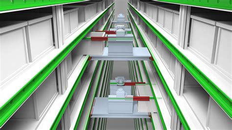 Automated warehouses: linear motion for robotic handling