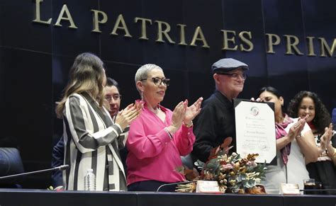 Senadora Alejandra Reynoso S Nchez Durante La Sesi N Solemne Pan