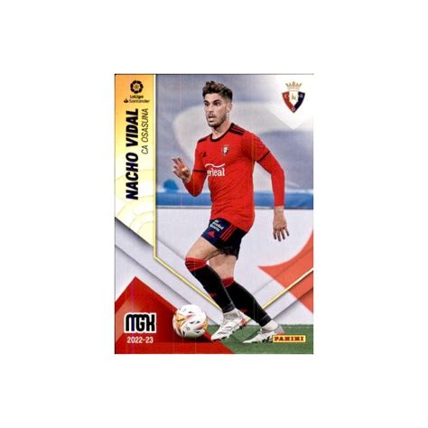 Cromos De Futbol Nacho Vidal Osasuna Panini Megacracks