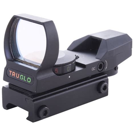 Truglo Multiple Reticledual Color Open Red Dot Sight Black Brownells Uk