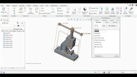 Simplified Representation In Creo Parametric Part Youtube