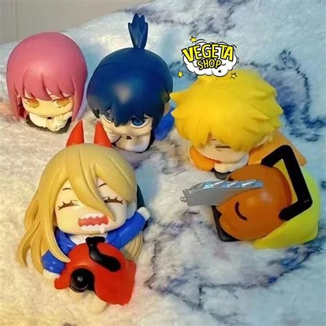 Chainsaw Man Chibi Sleeping Model Model Denji Pochita Devil Saw Denji