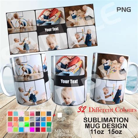 Mug Design Template Download Creative Mug Design Template - Etsy