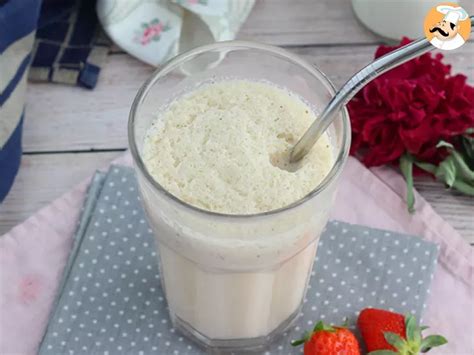 Milkshake à La Fraise Et à La Vanille Recette Ptitchef