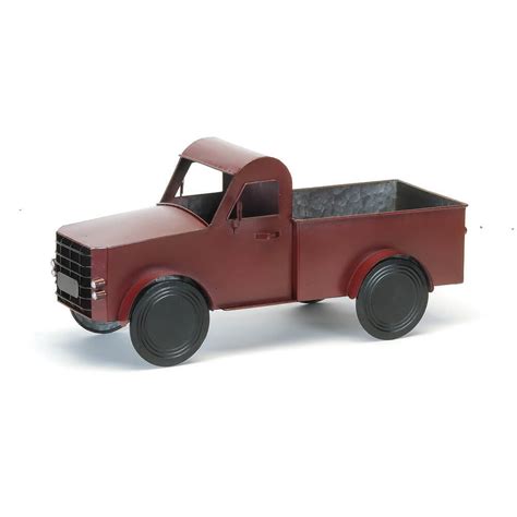 RED METAL TRUCK | Bacon Basketware Limited