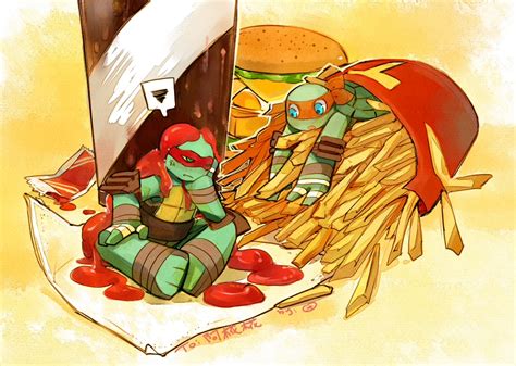 TMNT -Mikey and Raph by libramu on DeviantArt