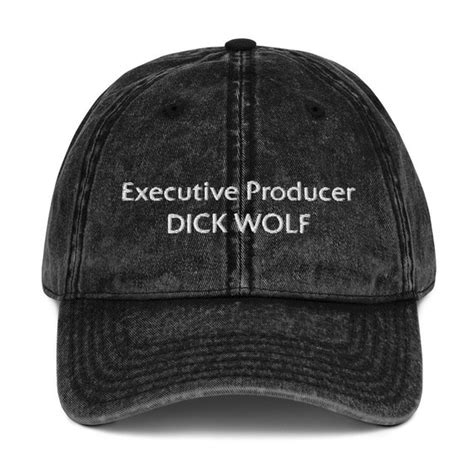 Hat Law And Order Executive Producer Dick Wolf Vintage Etsy