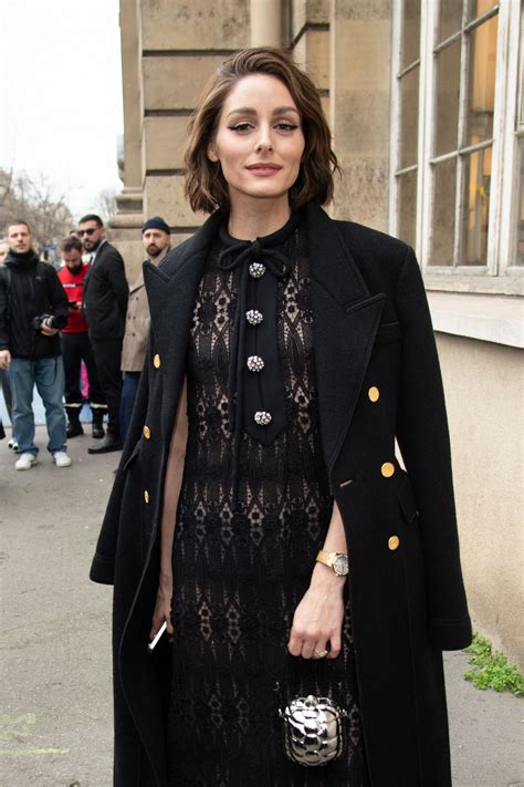 Olivia Palermo At Giambattista Valli Womenswear Fall Winter