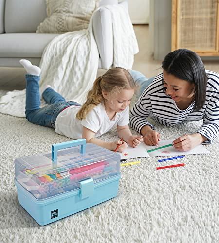 3 Layers Plastic Portable Storage Box Multipurpose Organizer And