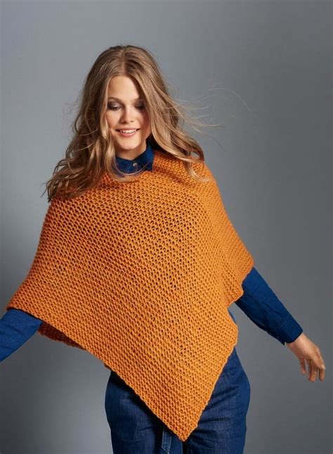 Poncho stricken ausführliche Anleitung zum Nachmachen ZENIDEEN