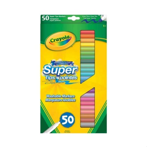 crayola super tips markers  pc  art studio