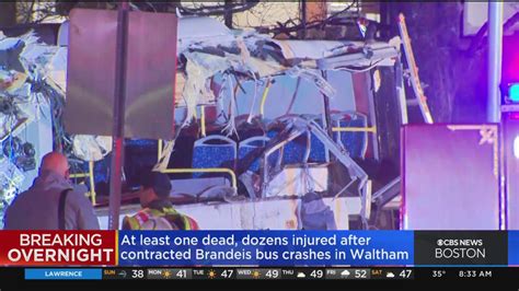 1 Dead 2 Dozen Injured When Bus Carrying Students Crashes