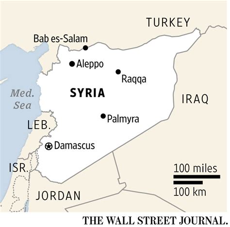 Islamic State Advances Further Into Syrias Aleppo Province Wsj