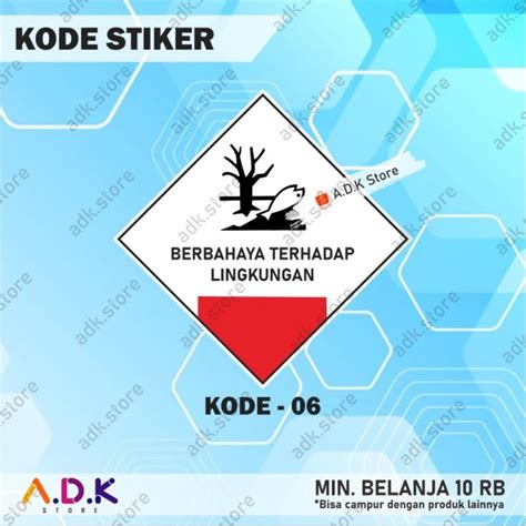 Jual Stiker Simbol Limbah B3 Stiker Label Limbah B3 Shopee Indonesia