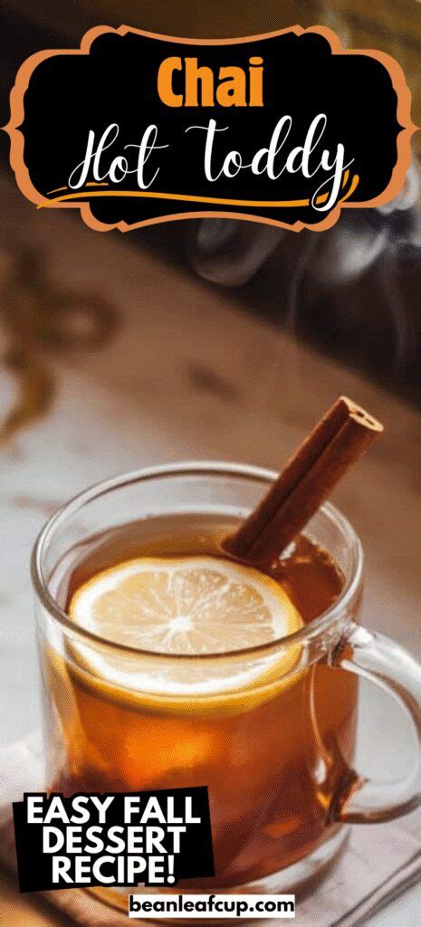Chai Hot Toddy