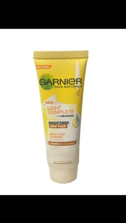 Garnier Light Complete Brightening Whip Foam Ml Exp Lazada