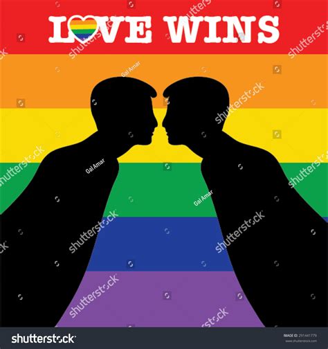 Same Sex Marriage Love Wins Vector Stock Vector Royalty Free 291441779 Shutterstock