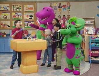 Barney And Friends Brushing My Teeth - Teeth Poster