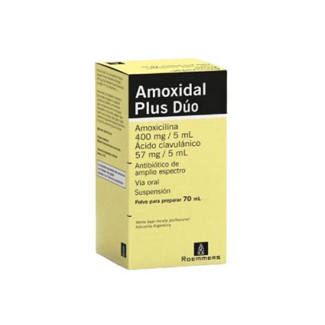 Amoxidal Plus Duo Susp 70 Ml Farmacia Parque Miramar