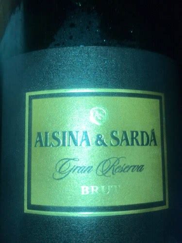 Alsina Sarda Cava Gran Reserva Brut Vivino US