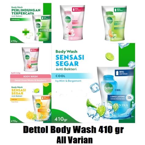 Jual Dettol Body Wash Gr All Varian Dettol Sabun Cair Shopee