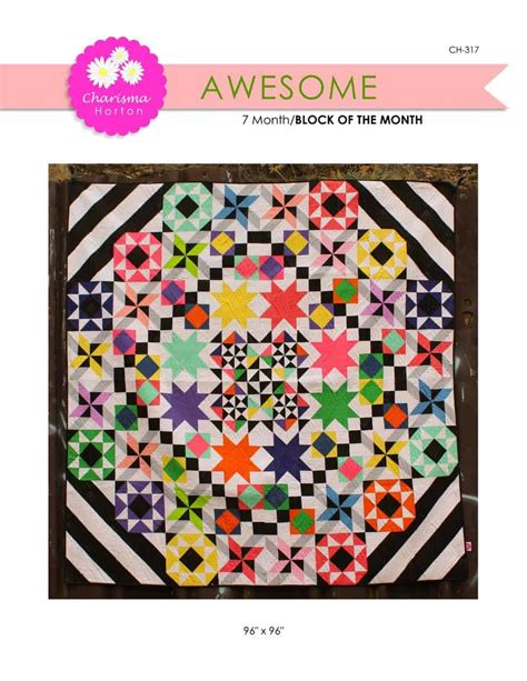 Pattern – Awesome (block of the month)