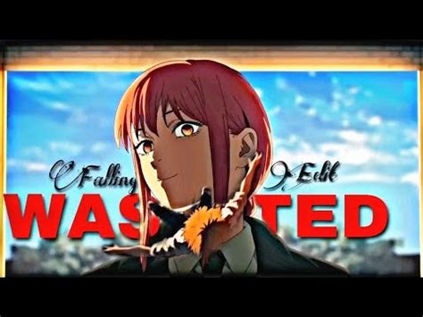 Denji Chainsaw Man Wasted Nightcore Edit Youtube