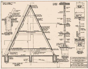 A Frame Cabin Plans