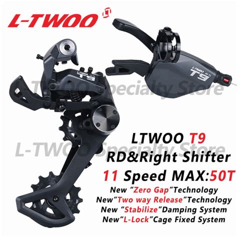 Ltwoo T X Speed Groupset Way Release Trigger Shifter Damping Rear