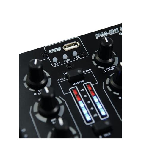 Disc Omnitronic Pm P Channel Dj Mixer With Usb Gear Music