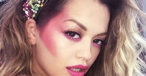 Braless Rita Ora cups naked boobs in outrageous flesh flashing exposé Daily Star